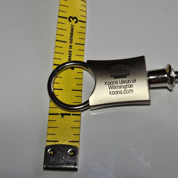 Vintage Lexus Pull A Part Valet Key Chain Keyring Chrome Silver Tone Keychain - Picture 6 of 11